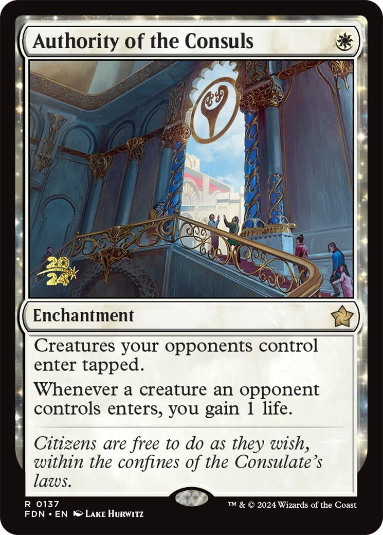 Image for Authority of the Consuls (FDN) (137) - Magic: The Gathering