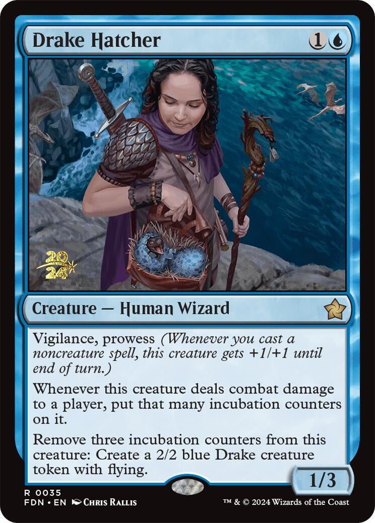 Image for Drake Hatcher (35) - Magic: The Gathering