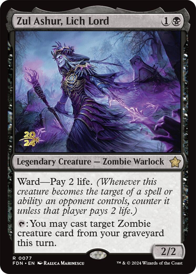 Image for Zul Ashur, Lich Lord (77) - Magic: The Gathering