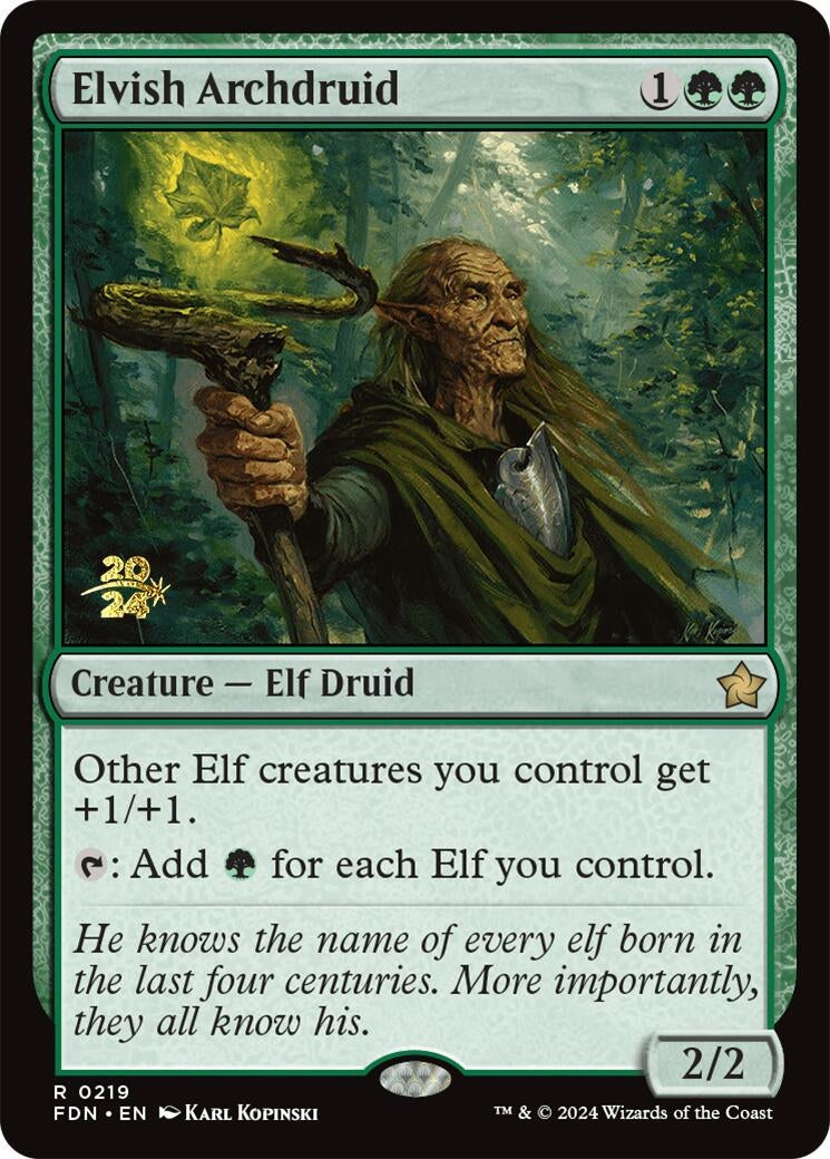 Image for Elvish Archdruid (219) - Magic: The Gathering