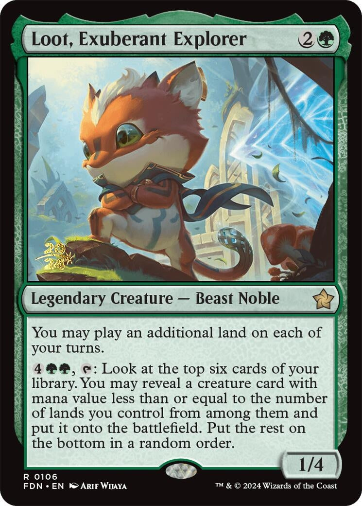 Image for Loot, Exuberant Explorer (106) - Magic: The Gathering