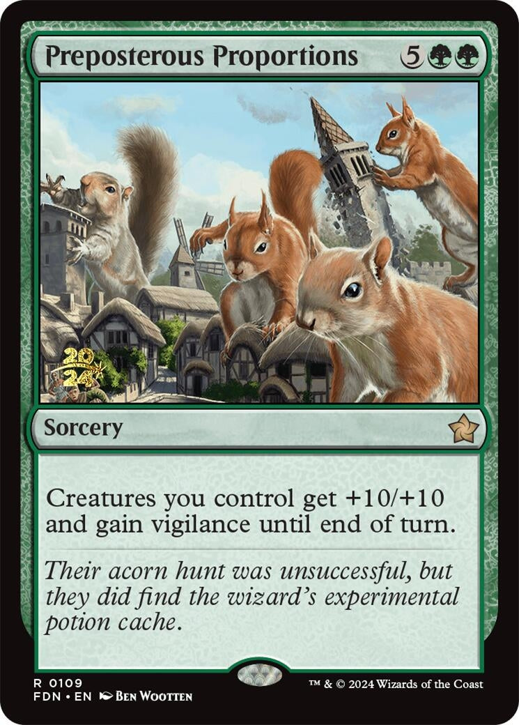 Image for Preposterous Proportions (109) - Magic: The Gathering