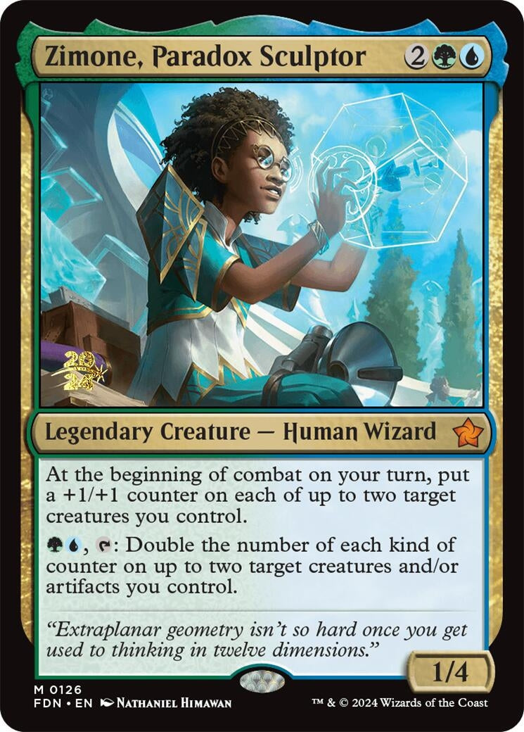 Image for Zimone, Paradox Sculptor (126) (PRE) - Magic: The Gathering