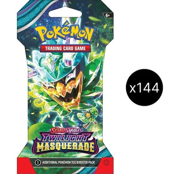 Image for Twilight Masquerade Sleeved Booster Pack Case - Pokemon