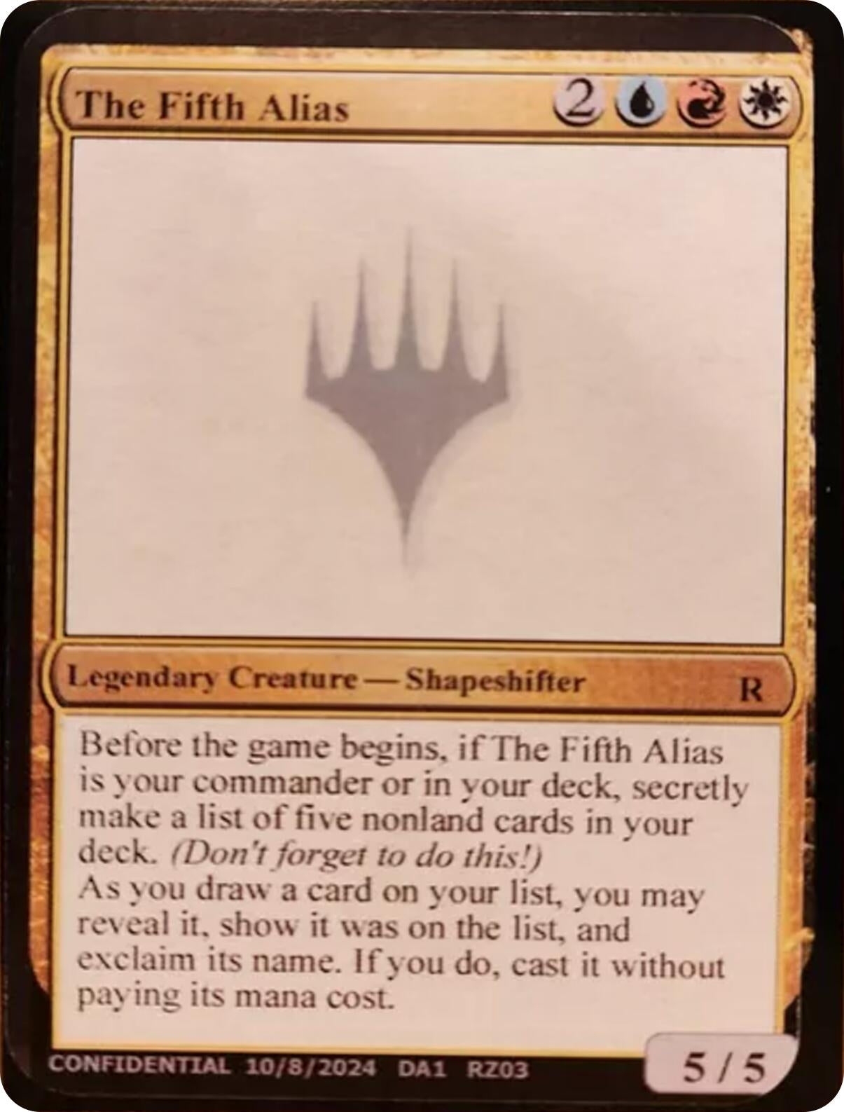 Image for The Fifth Alias - Magic: The Gathering