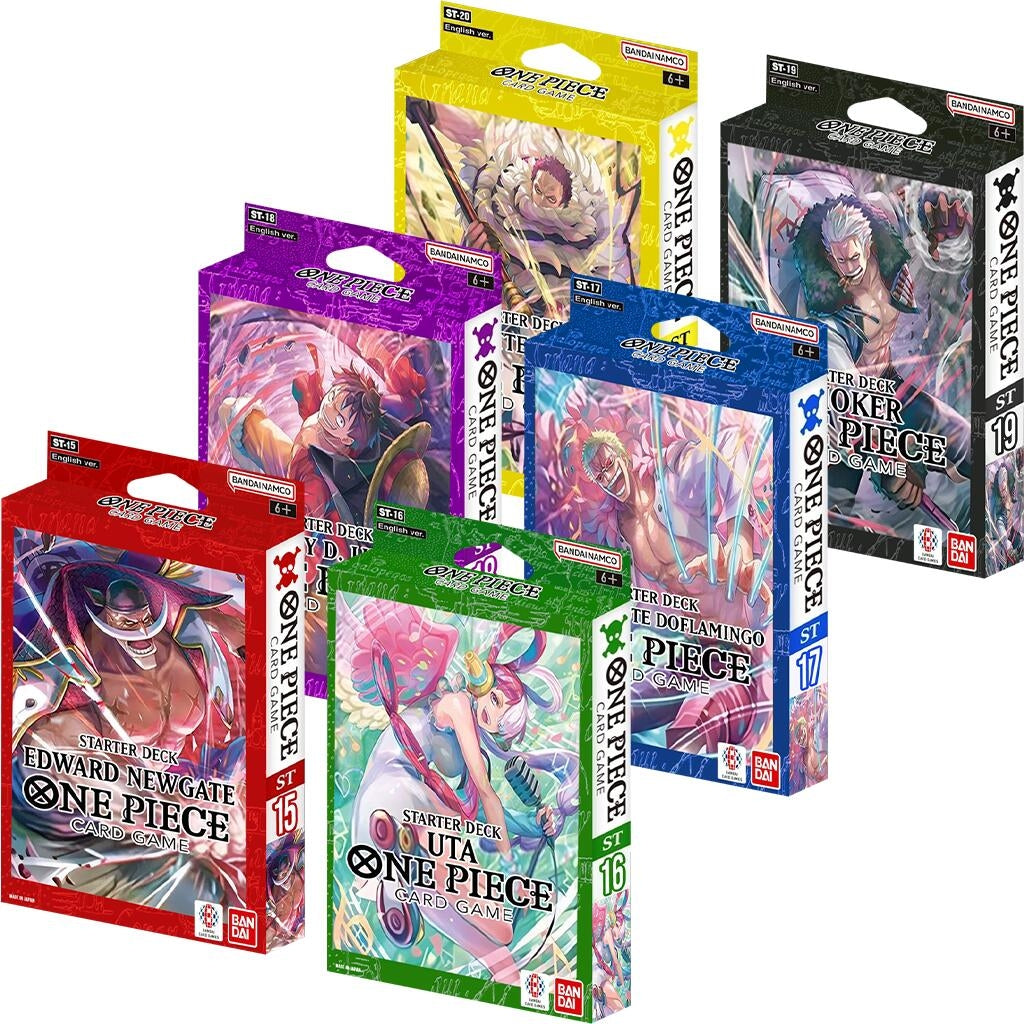 Image for Starter Decks 15-20 [Set of 6] - One Piece Card Game