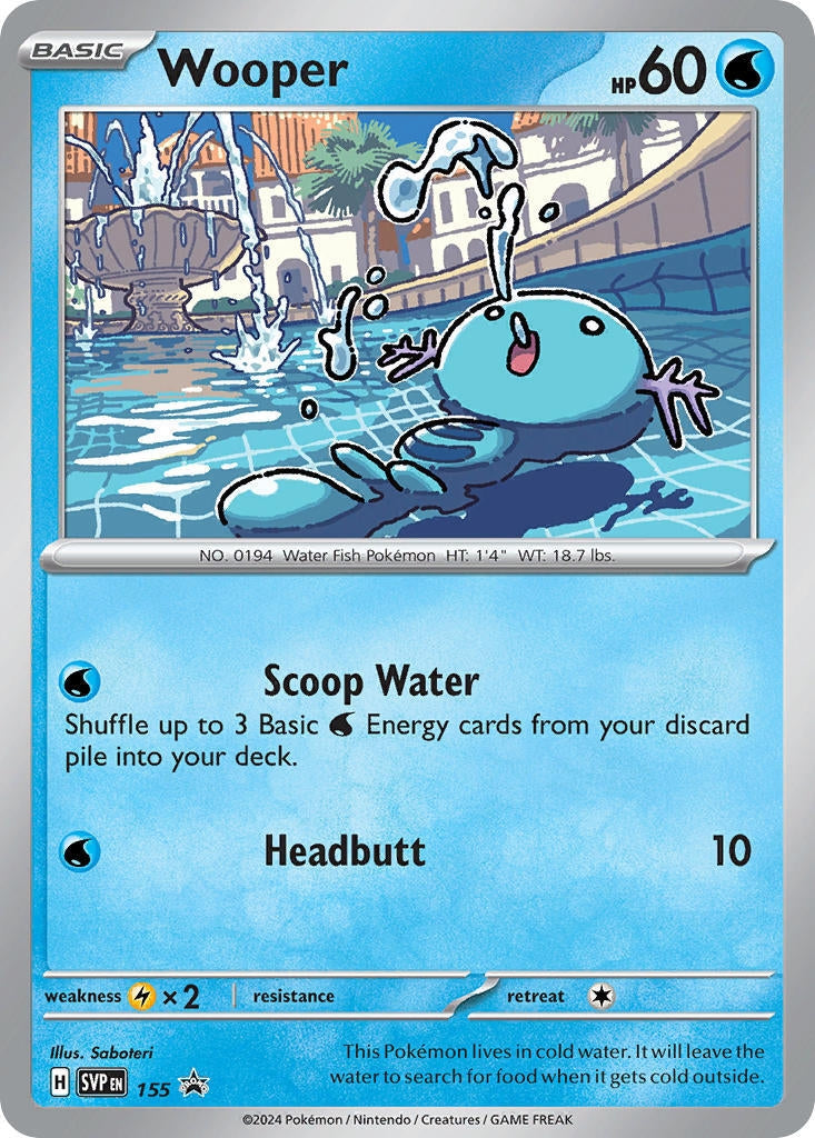 Image for Wooper - 155 (155) (SVP) - Pokemon