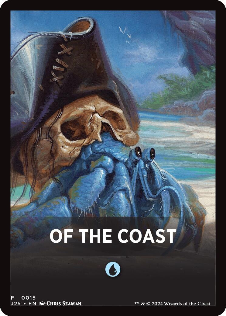 Image for Of The Coast Theme Card (15) - Magic: The Gathering