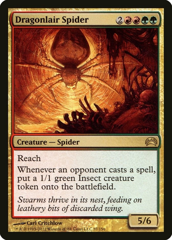Image for Dragonlair Spider (87) (PC2) - Magic: The Gathering