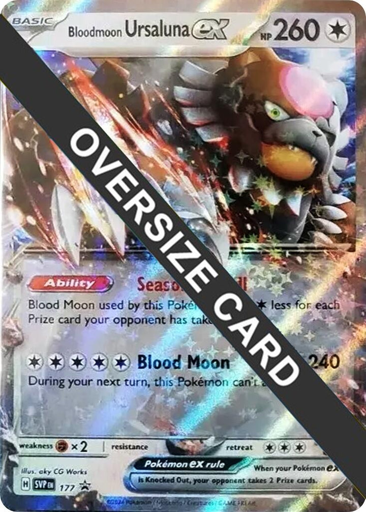 Image for Bloodmoon Ursaluna ex - 177 (141/167) (PR) - Pokemon