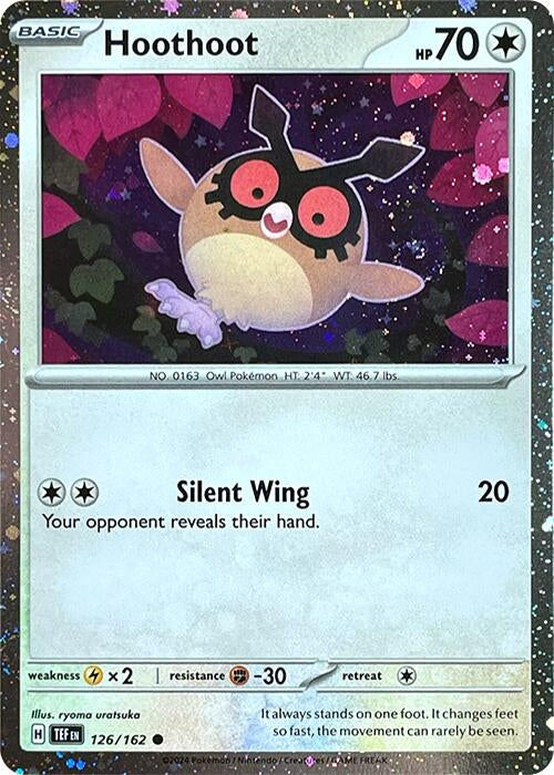 Image for Hoothoot - 126 (Cosmos Holo) (126/162) (MCAP) - Pokemon