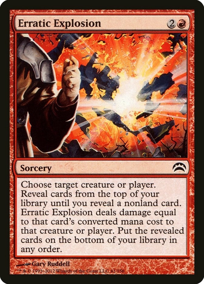 Image for Erratic Explosion (41) - Magic: The Gathering