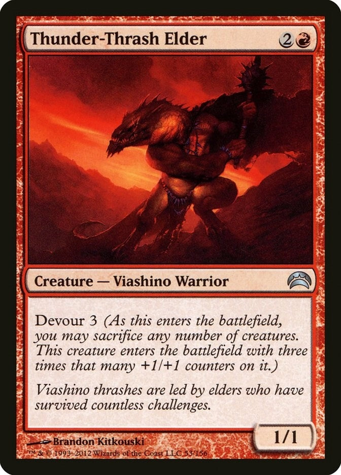 Image for Thunder-Thrash Elder (53) - Magic: The Gathering