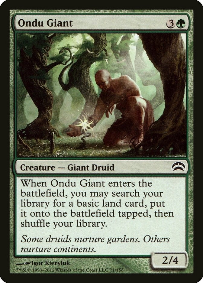 Image for Ondu Giant (71) (PC2) - Magic: The Gathering