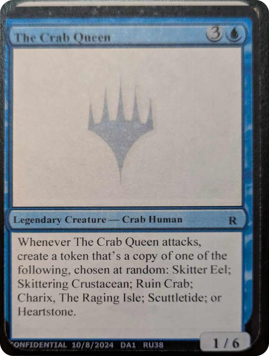Image for The Crab Queen (UNK) - Magic: The Gathering