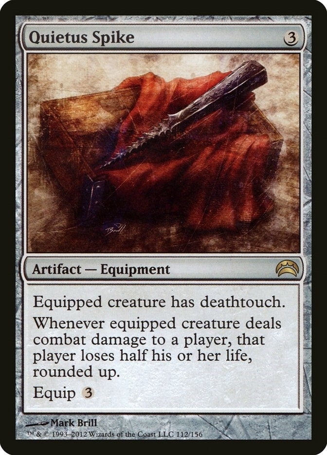 Image for Quietus Spike (112) - Magic: The Gathering