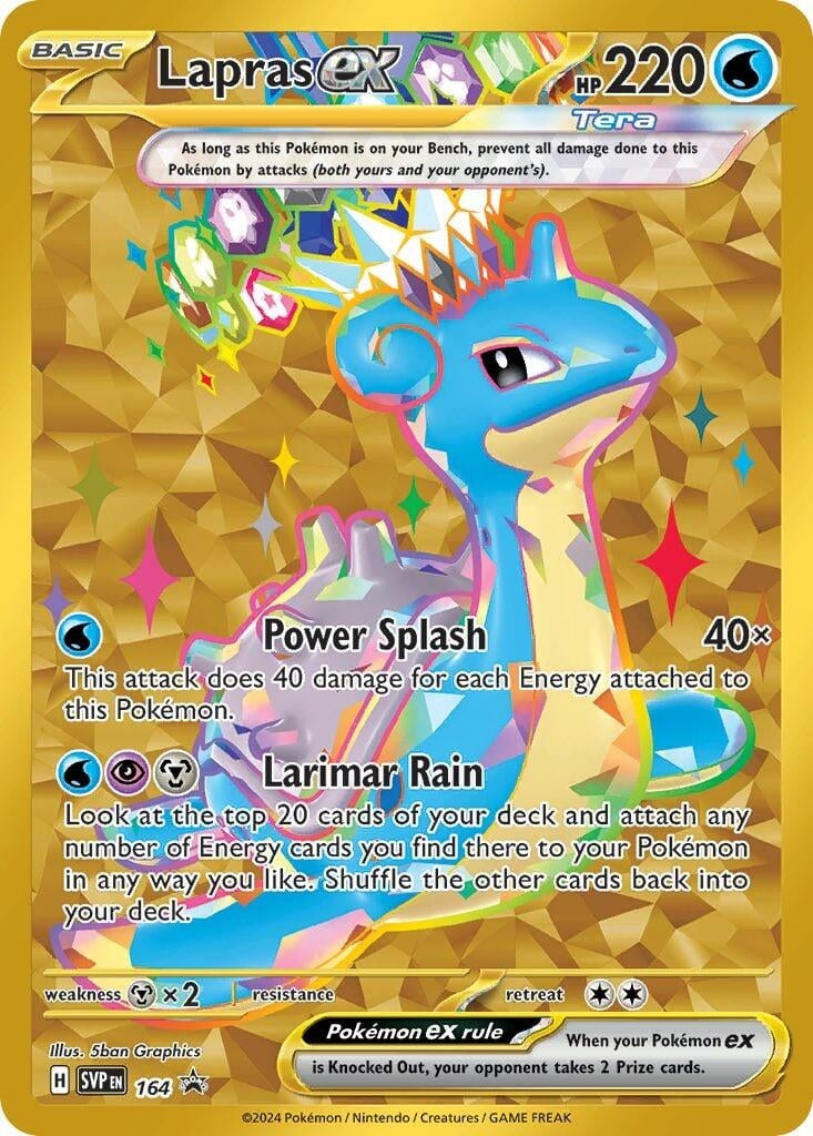 Image for Lapras ex - 164 (164) (SVP) - Pokemon