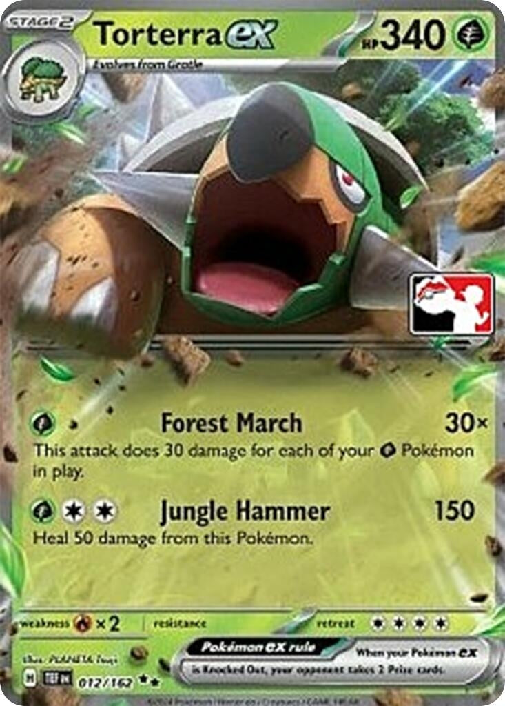 Image for Torterra ex (012/162) - Pokemon