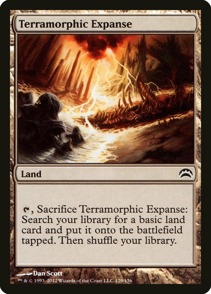 Image for Terramorphic Expanse (129) - Magic: The Gathering