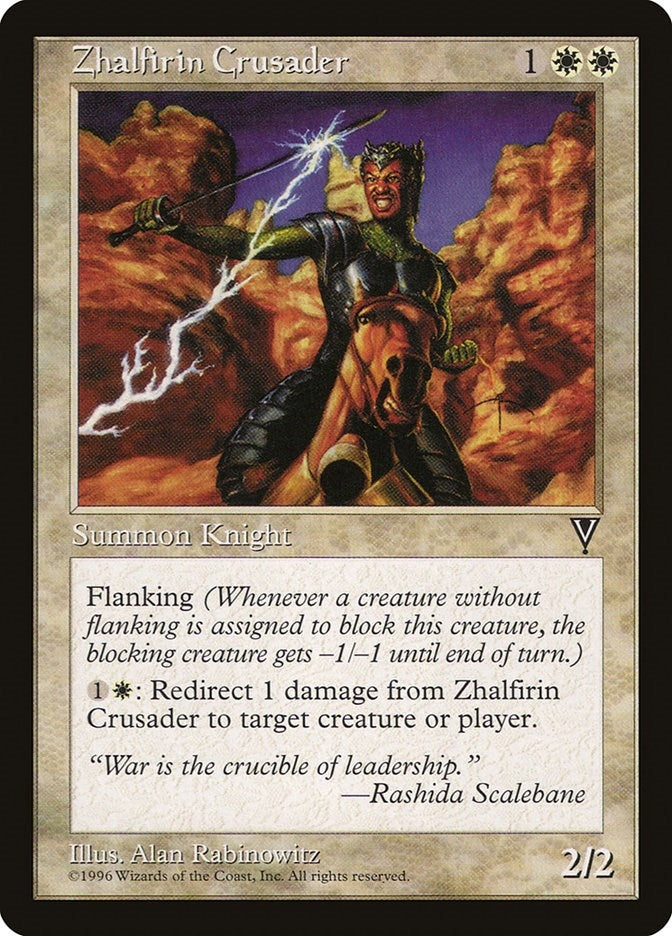 Image for Zhalfirin Crusader - Magic: The Gathering