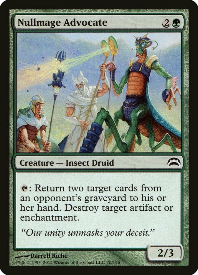 Image for Nullmage Advocate (70) - Magic: The Gathering