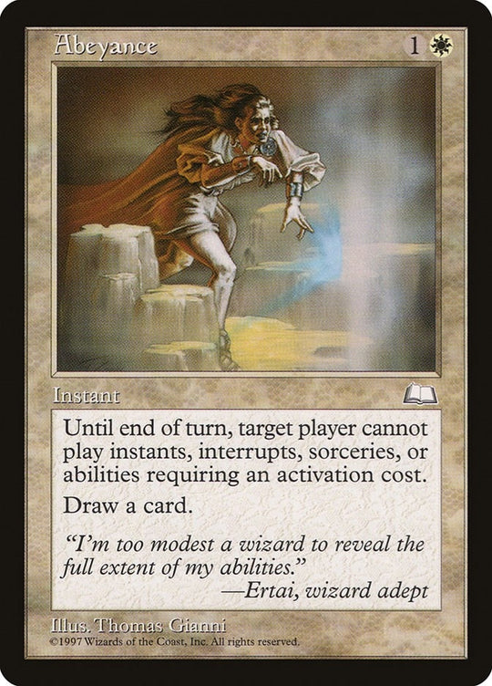 Image for Abeyance (WTH) - Magic: The Gathering