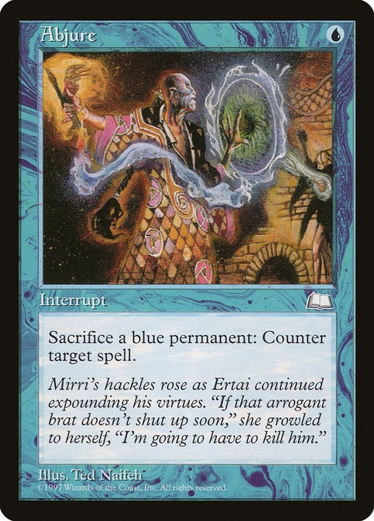 Image for Abjure (WTH) - Magic: The Gathering