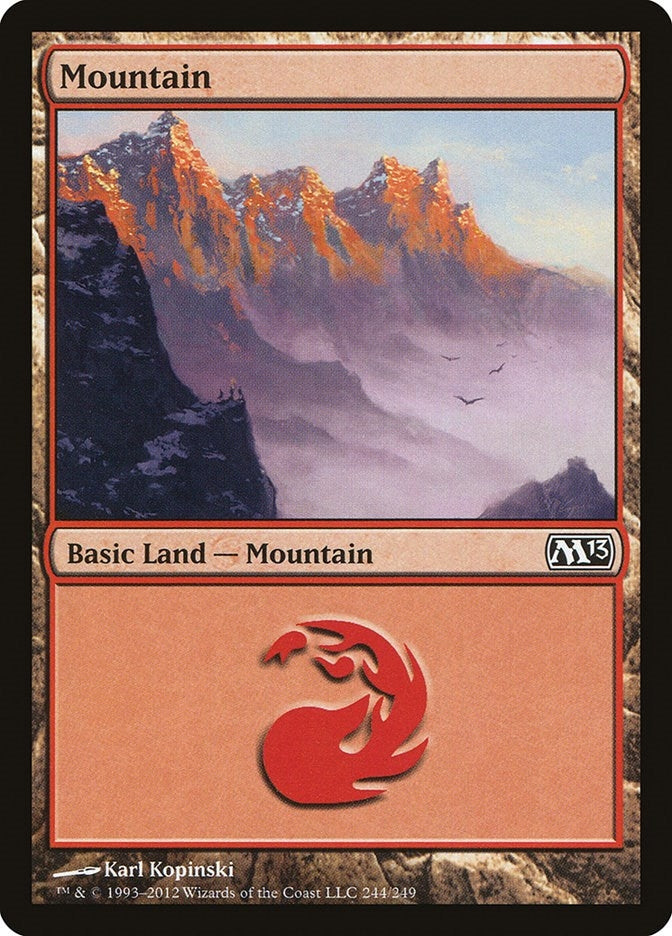 Image for Mountain (244) (244) - Magic: The Gathering