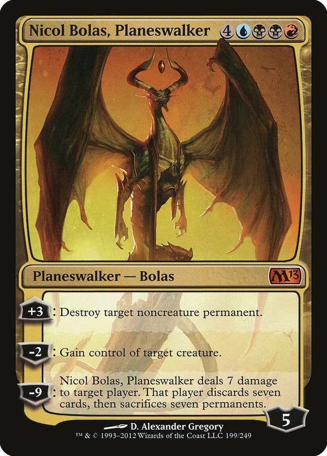 Image for Nicol Bolas, Planeswalker (199) - Magic: The Gathering