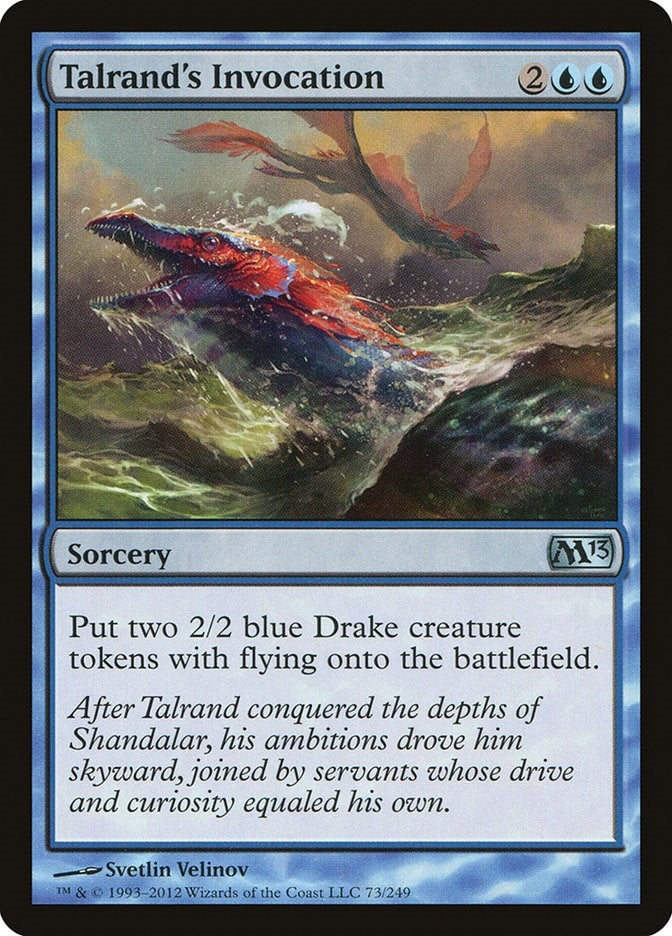 Image for Talrand's Invocation (73) - Magic: The Gathering