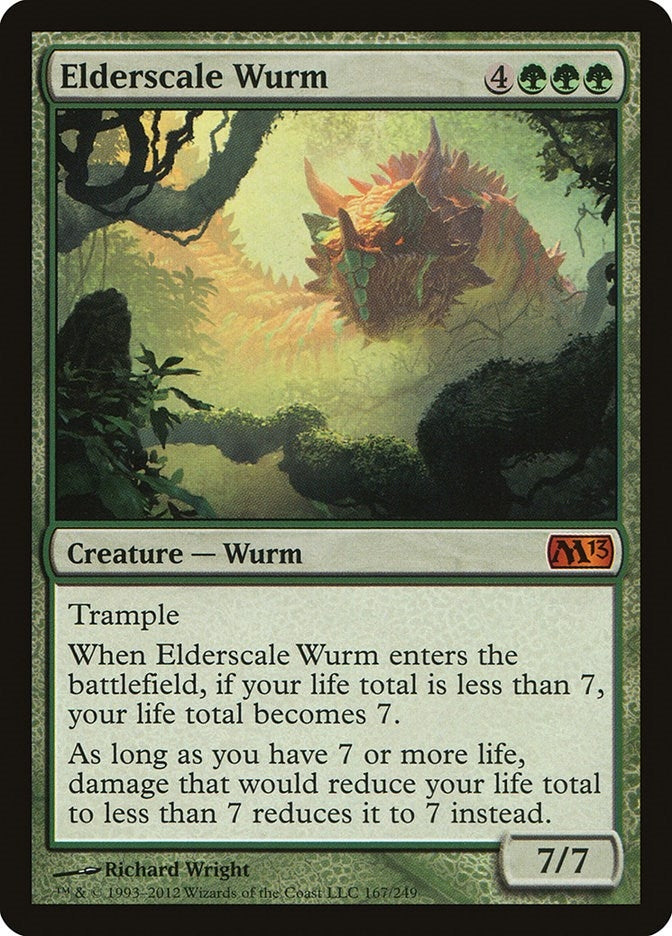 Image for Elderscale Wurm (167) - Magic: The Gathering