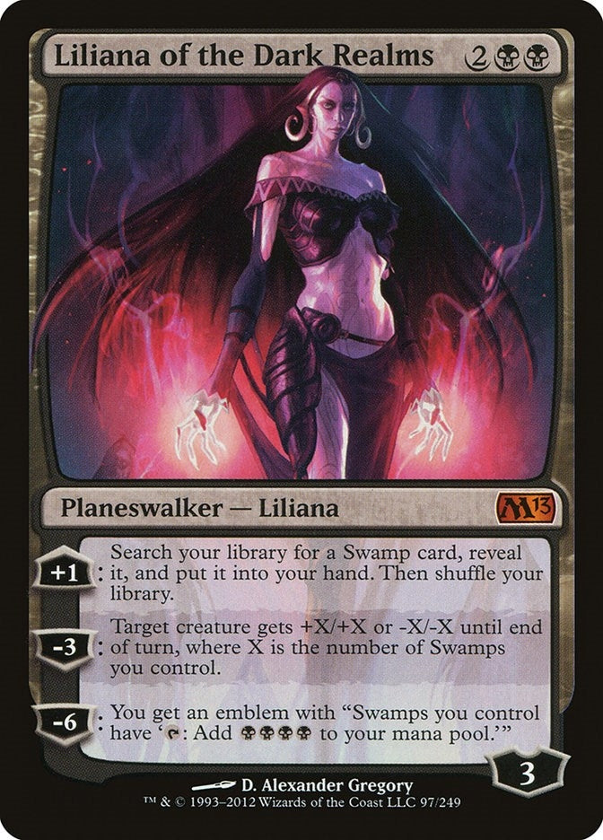 Image for Liliana of the Dark Realms (97) (M13) - Magic: The Gathering