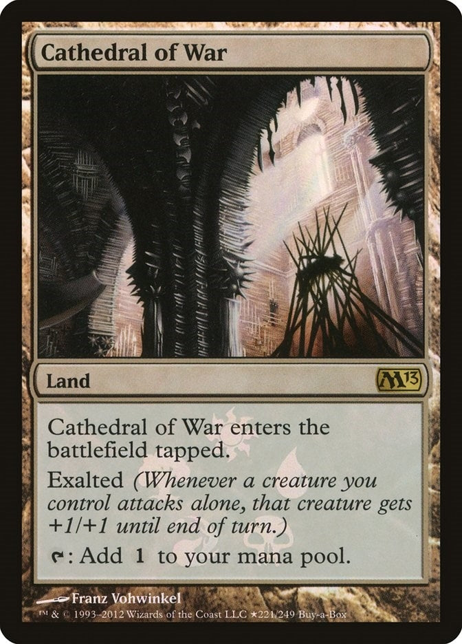 Image for Cathedral of War (221) (BABP) - Magic: The Gathering