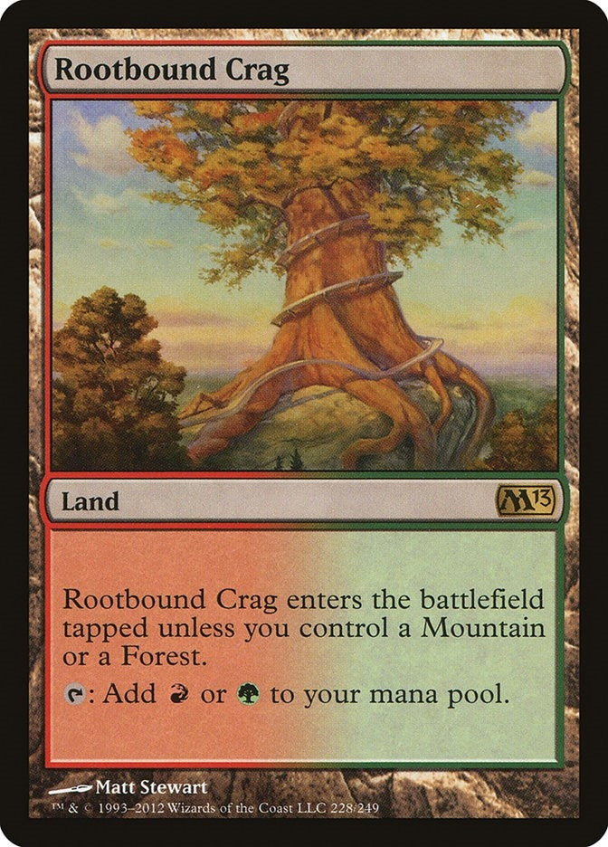 Image for Rootbound Crag (228) - Magic: The Gathering