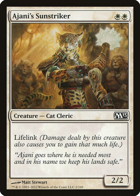 Image for Ajani's Sunstriker (2) (M13) - Magic: The Gathering