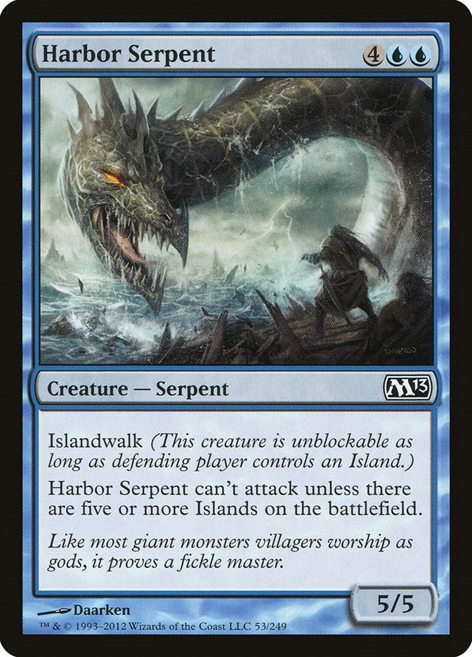 Image for Harbor Serpent (53) (M13) - Magic: The Gathering