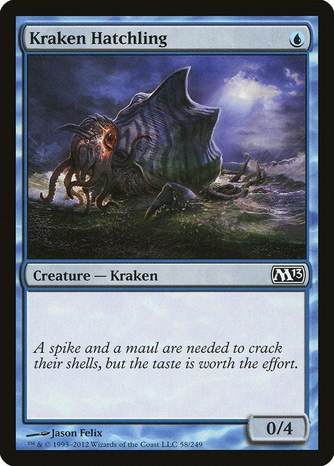 Image for Kraken Hatchling (58) (M13) - Magic: The Gathering