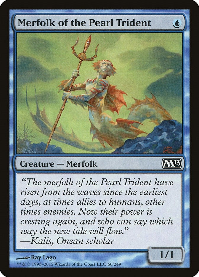 Image for Merfolk of the Pearl Trident (60) - Magic: The Gathering
