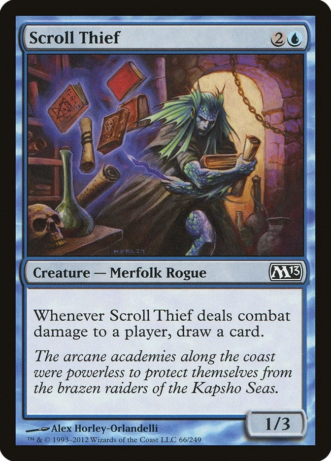 Image for Scroll Thief (66) (M13) - Magic: The Gathering