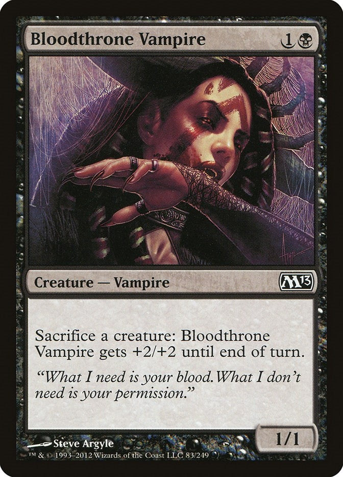 Image for Bloodthrone Vampire (83) - Magic: The Gathering