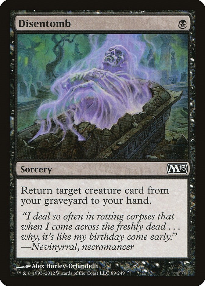 Image for Disentomb (89) (M13) - Magic: The Gathering