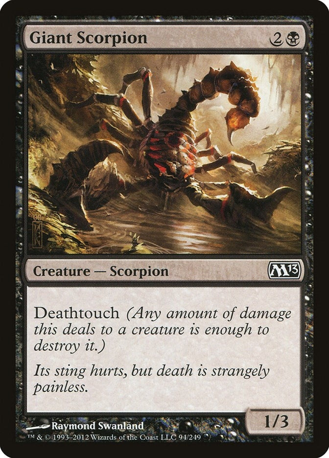 Image for Giant Scorpion (94) - Magic: The Gathering