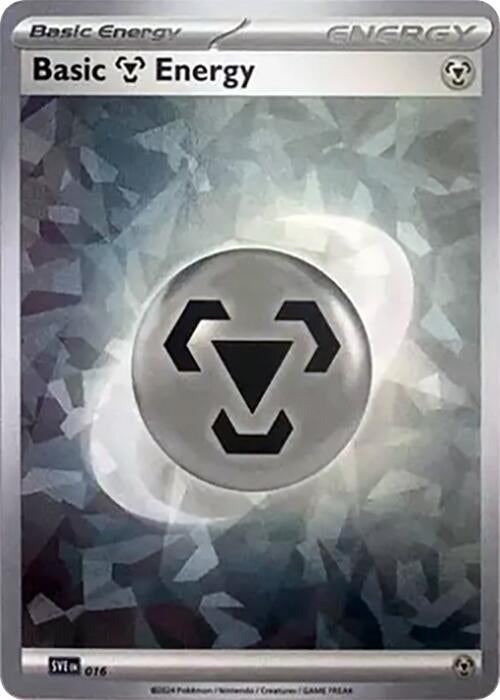 Image for Basic Metal Energy (Cracked Ice Holo) (016) (SVE) - Pokemon