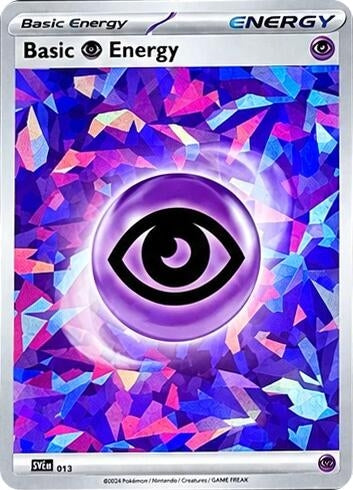 Image for Basic Psychic Energy (Cracked Ice Holo) (013) (SVE) - Pokemon