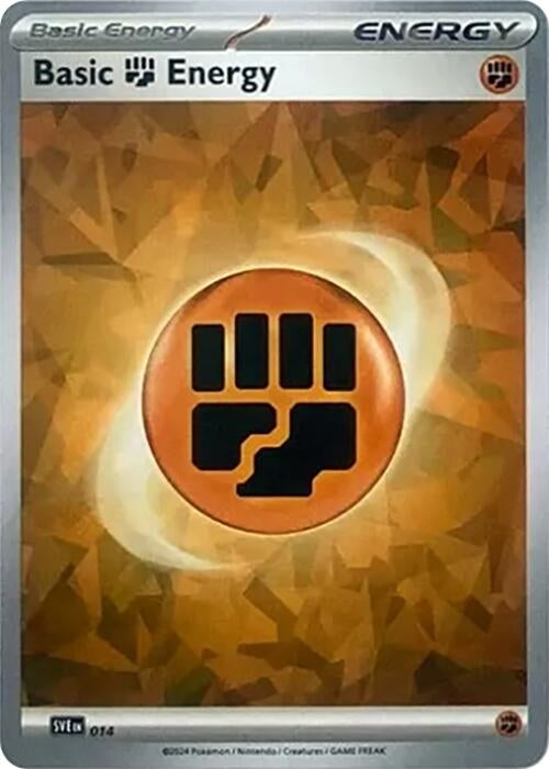 Image for Basic Fighting Energy (Cracked Ice Holo) (014) (SVE) - Pokemon