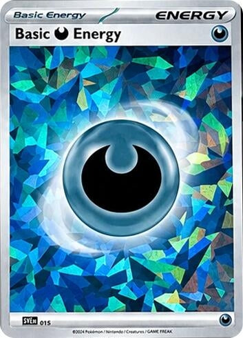 Image for Basic Darkness Energy (Cracked Ice Holo) (015) (SVE) - Pokemon
