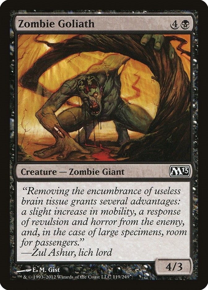 Image for Zombie Goliath (119) - Magic: The Gathering