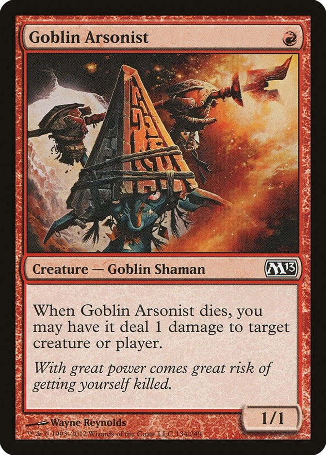 Image for Goblin Arsonist (134) - Magic: The Gathering