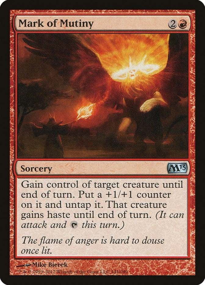 Image for Mark of Mutiny (141) - Magic: The Gathering