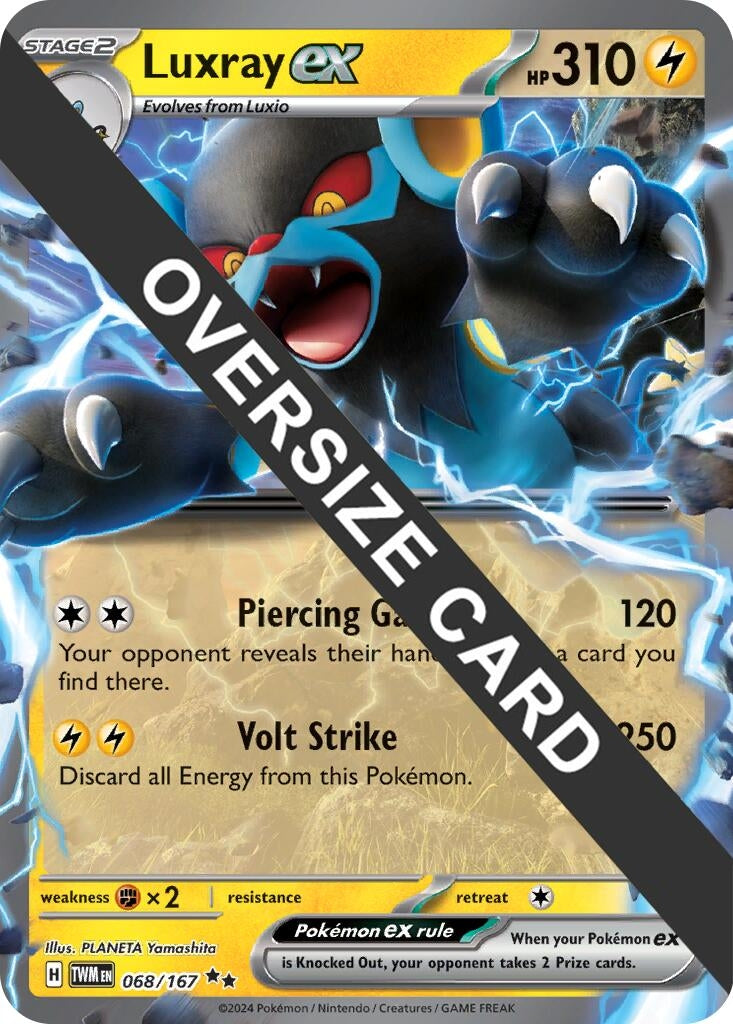 Image for Luxray ex - 068/167 (Meddling Sparks Premium Collection) (068/167) (PR) - Pokemon